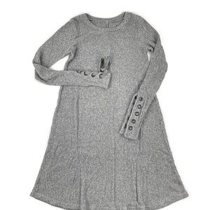 American Eagle Womens Long Sweater Gray XS/TP